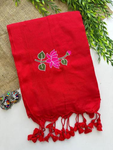 Blousewala khadi cotton saree collection surat